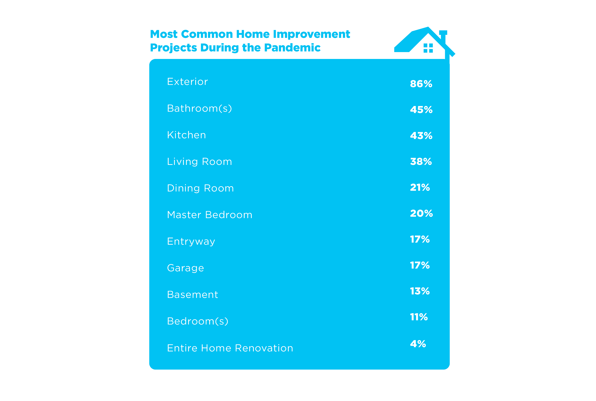 Home Improvement Project Statistics 2021